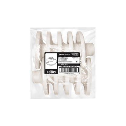 Portalámpara 4' de baquelita a granel, VOLTECK | POPL-11G | 45883