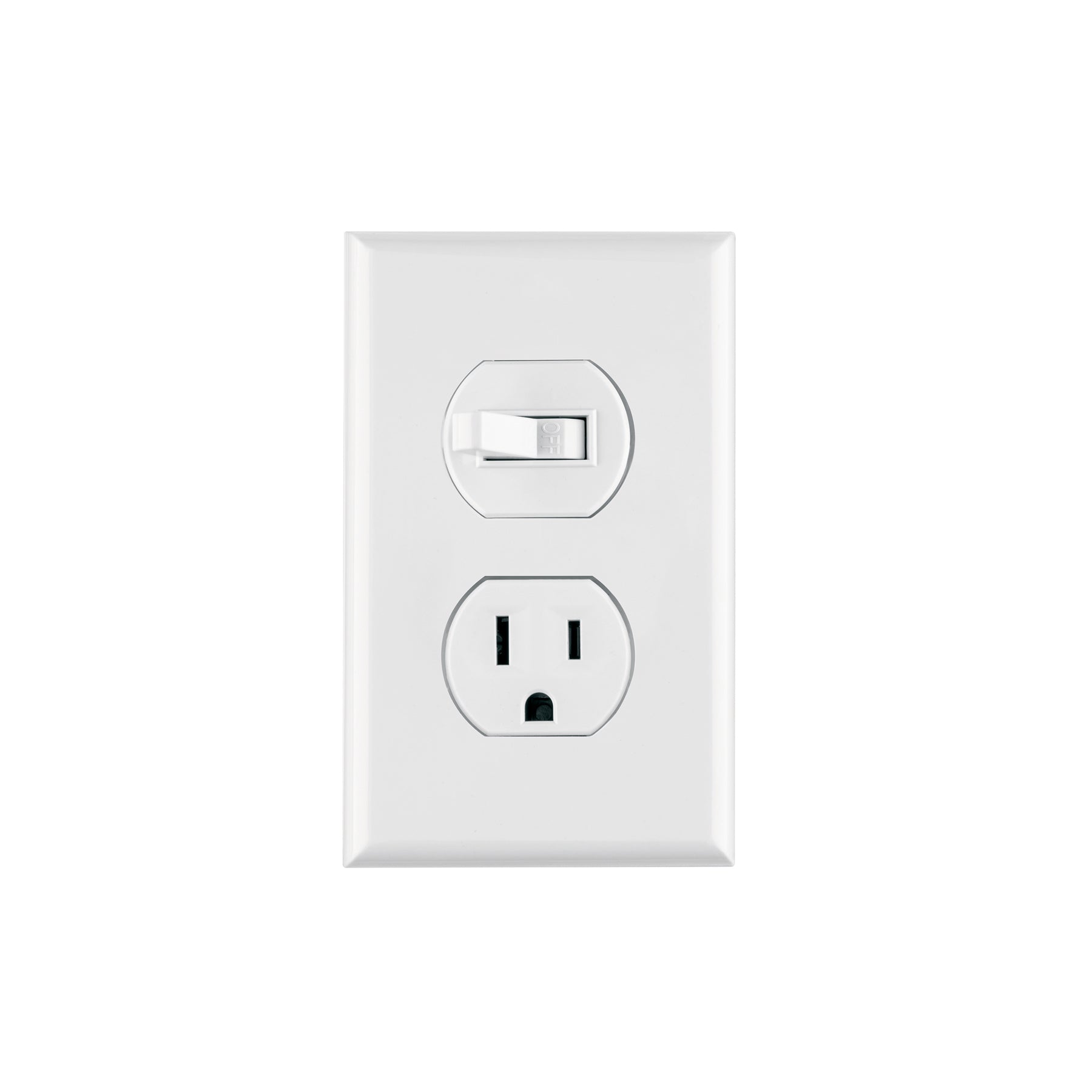 Placa armada interruptor y contacto, línea Standard, blanco | PA-COAP-SB | 45950