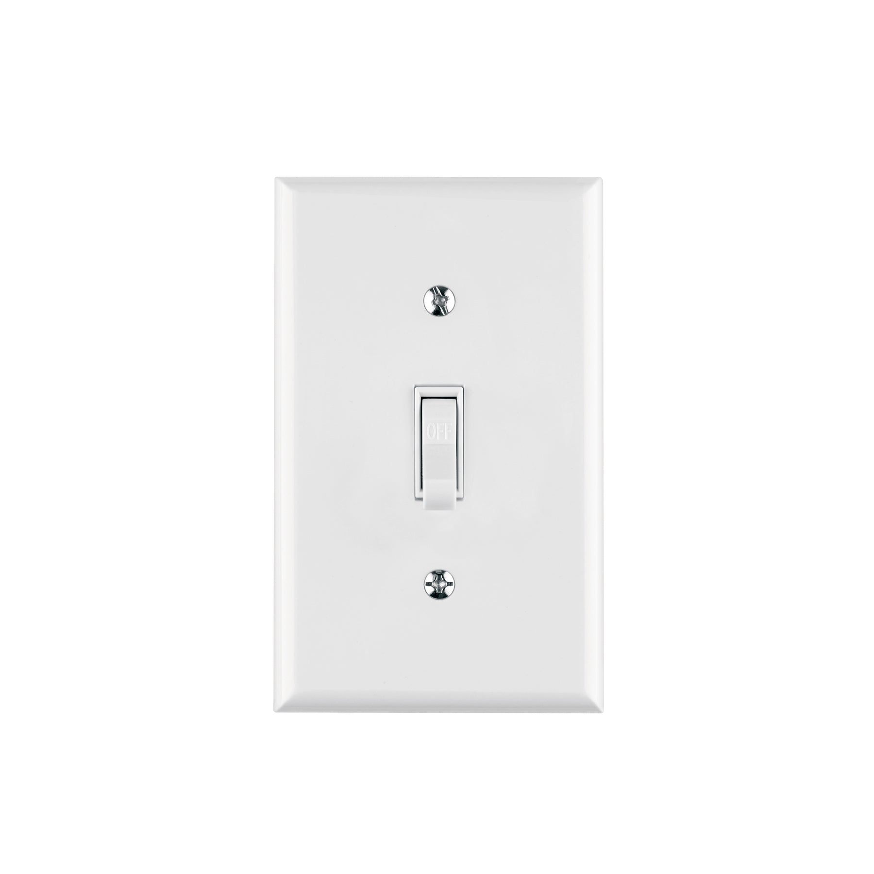 Placa armada interruptor sencillo, línea Standard, blanco | PA-APSE-SB | 45952