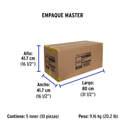 Luminario LED plafón decorativo 22W 6500K, espiral, BASIC | PLA-304L | 46018