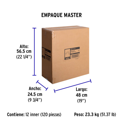 Bolsa c/5 abrazaderas tipo omega 2' p/tubo pared delgada | AO-2 | 46032