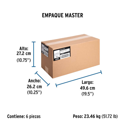 Rollo de 100 m de cordón dúplex flexible SPT 18 AWG, Volteck | CDU-18 | 46069
