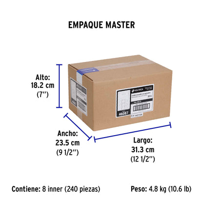 Tarjeta despachadora con 10 fusibles 30 A con agarradera | FUS-30A-D | 46087