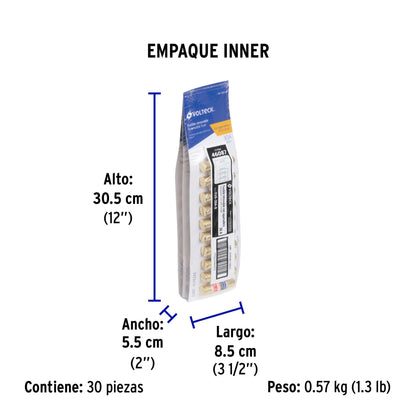 Tarjeta despachadora con 10 fusibles 30 A con agarradera | FUS-30A-D | 46087