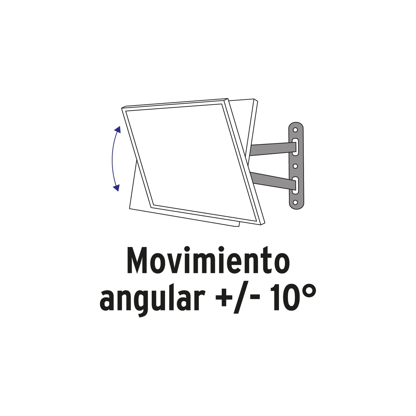 Soporte para pantallas de 26' a 65' con movimiento angular | TVSA-65 | 46093