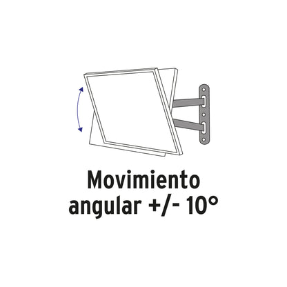 Soporte para pantallas de 26' a 65' con movimiento angular | TVSA-65 | 46093