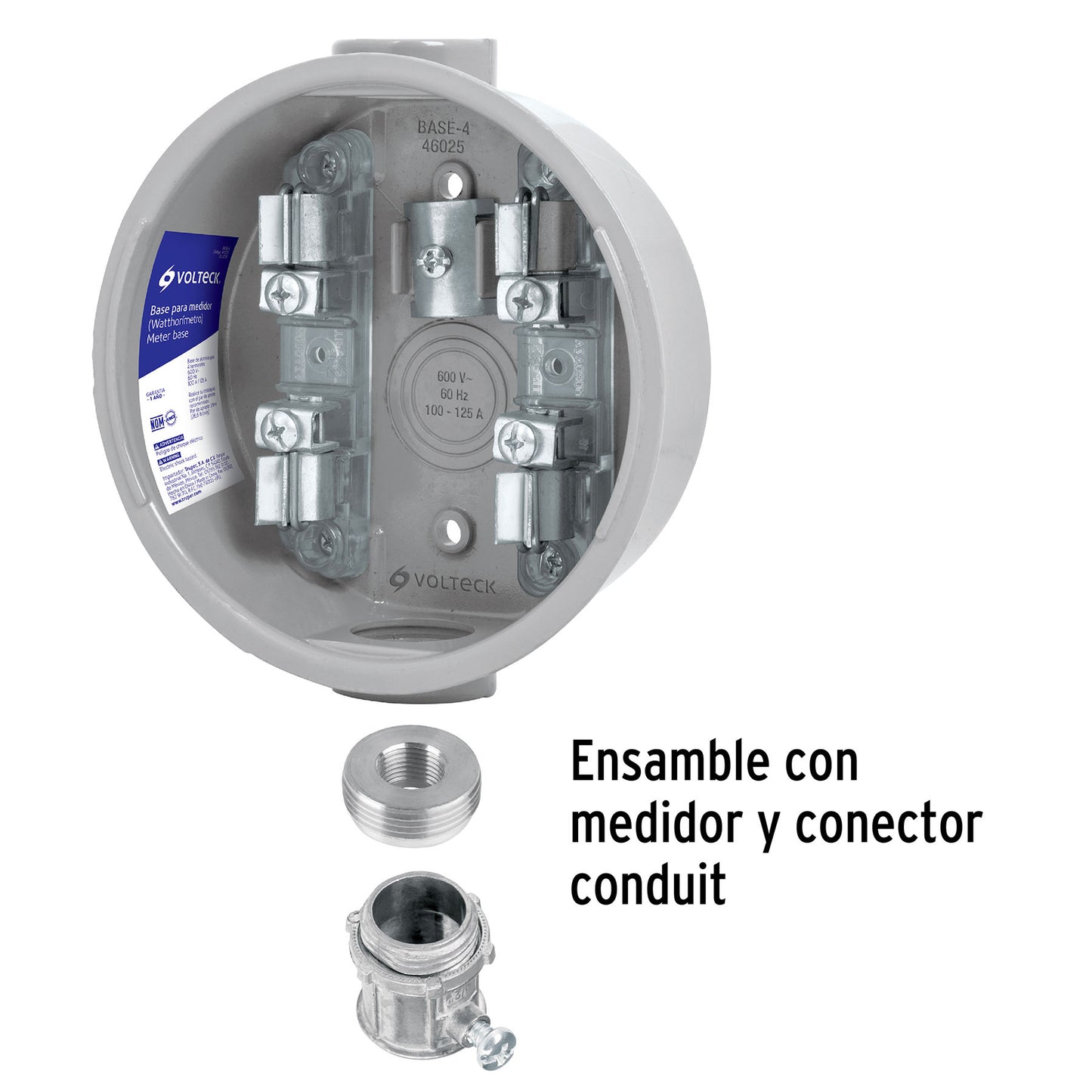 Reducción bushing de 1-1/4' a 1/2', Volteck | RB-114-12 | 46098