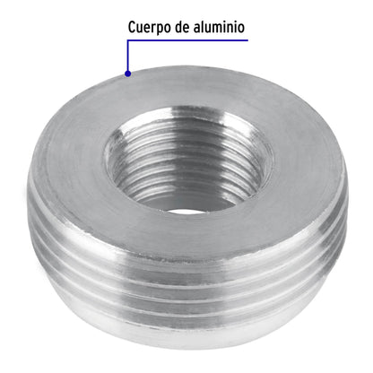 Reducción bushing de 1-1/4' a 1/2', Volteck | RB-114-12 | 46098