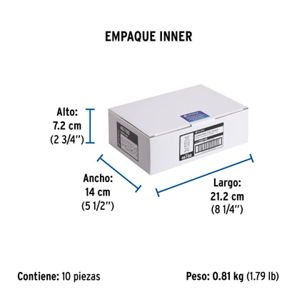 Contacto dúplex, 2 polos 3 hilos, 20 A, Standard, marfil | CODO-MS | 46100