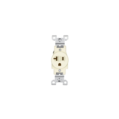 Contacto sencillo, 2 polos 3 hilos, 20 A, Standard, marfil | COSE-MS | 46101