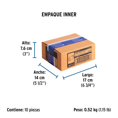 Contacto industrial blindado aterrizado, 2 polos+tierra | COI-A | 46113