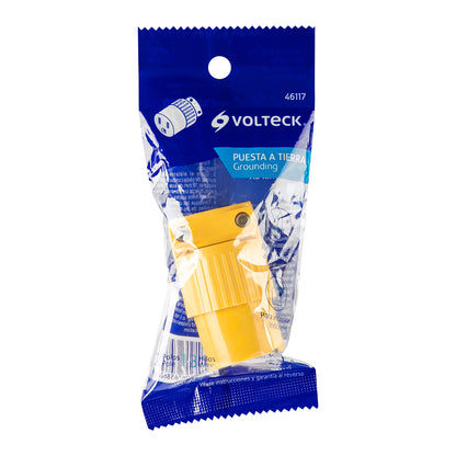 Contacto industrial plástico aterrizado, 2 polos+tierra | COP-A | 46117