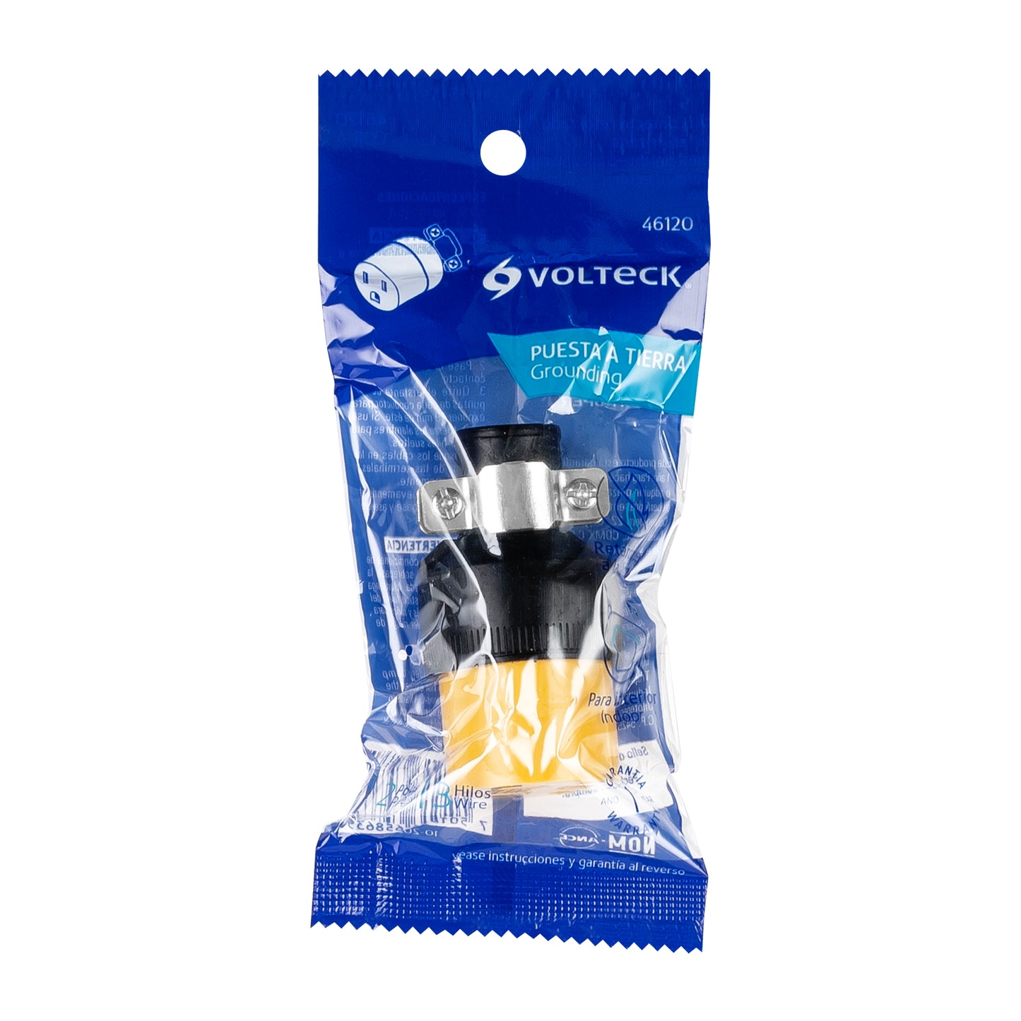 Contacto industrial reforzado aterrizado, 2 polos+tierra | COR-A | 46120