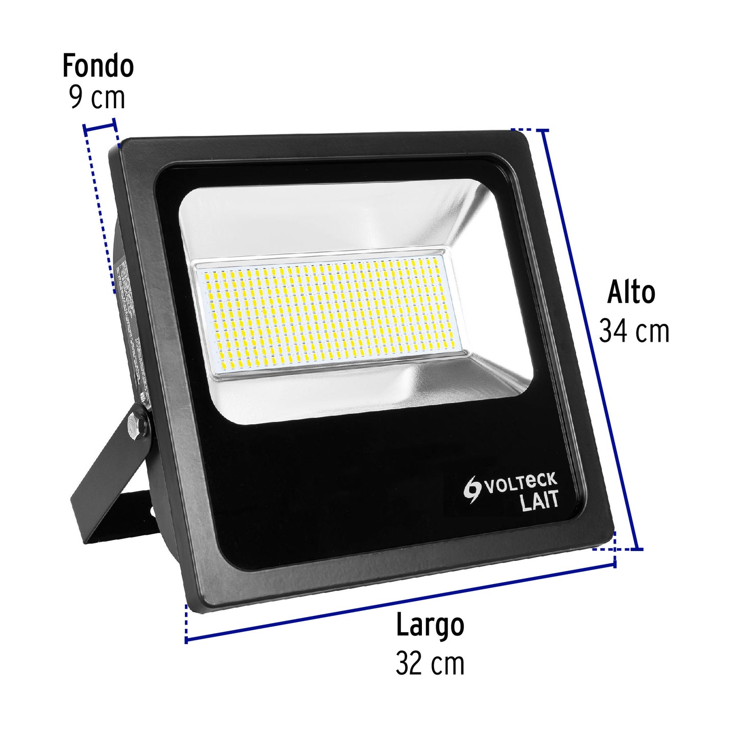 Reflector LED para exteriores 150W 6500K, VOLTECK | REF-305L | 46126