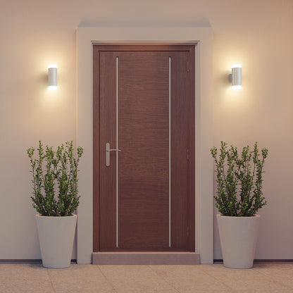 Arbotante decorativo de LED 10 W 2 spots luz cálida, Volteck | ARB-211L | 46129