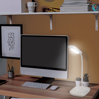 Lámpara de LED 5W cuello flexible para escritorio, Volteck | LES-100L | 46189