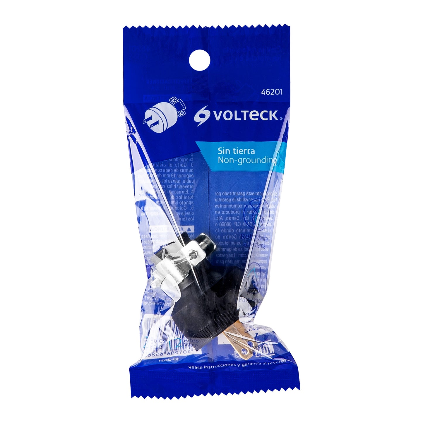 Clavija industrial reforzada polarizada, Volteck | CLR-S | 46201