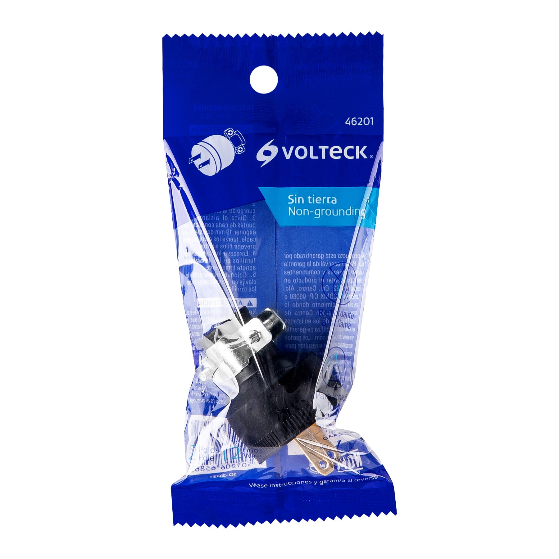 Clavija industrial reforzada polarizada, Volteck | CLR-S | 46201