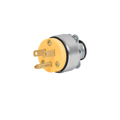 Clavija industrial blindada aterrizada, 2 polos+tierra | CLI-A | 46202