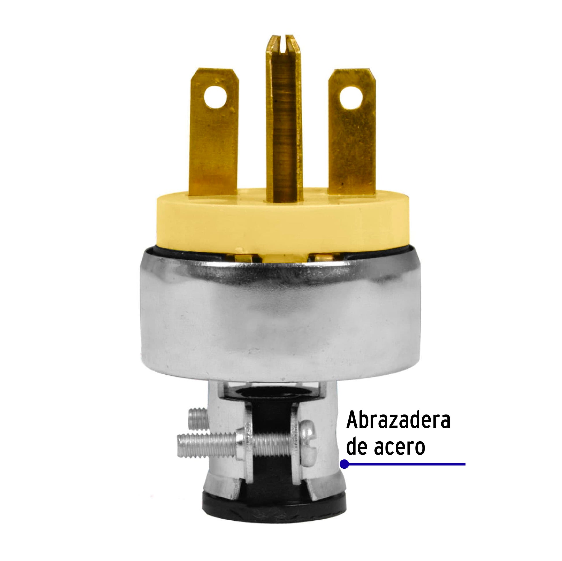 Clavija industrial blindada aterrizada cara de chino | CLI-CH | 46203
