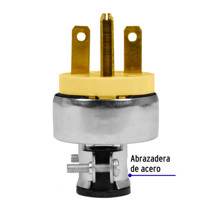 Clavija industrial blindada aterrizada cara de chino | CLI-CH | 46203