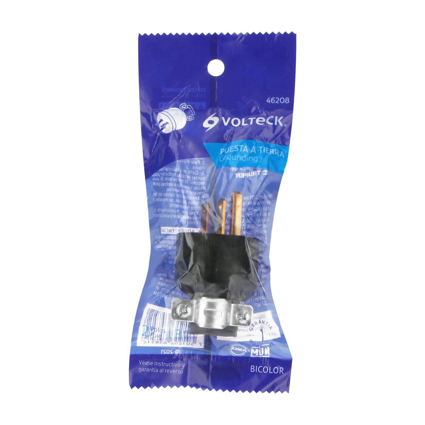 Clavija industrial reforzada aterrizada cara de chino | CLR-CH | 46208