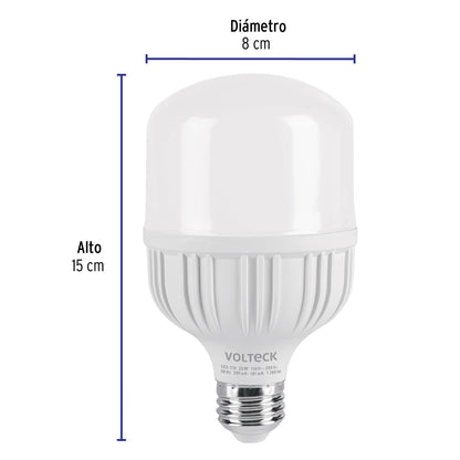 Lámpara LED alta potencia 20 W (equiv. 170 W), luz de día | LED-170 | 46225