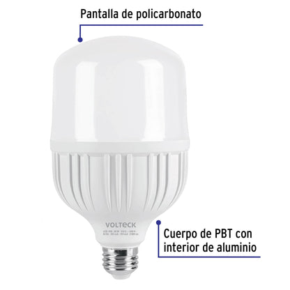 Lámpara LED alta potencia 30 W (equiv. 250 W), luz de día | LED-250 | 46226