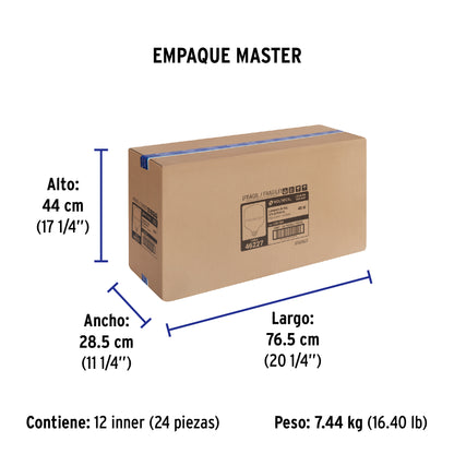 Lámpara LED alta potencia 40 W (equiv. 350 W), luz de día | LED-350 | 46227