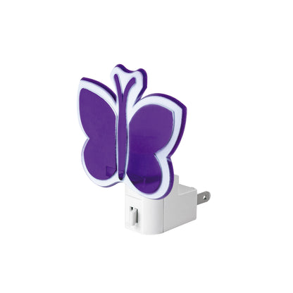 Luz de noche con lámpara E12, mariposa, Volteck | LUZ-12 | 46293