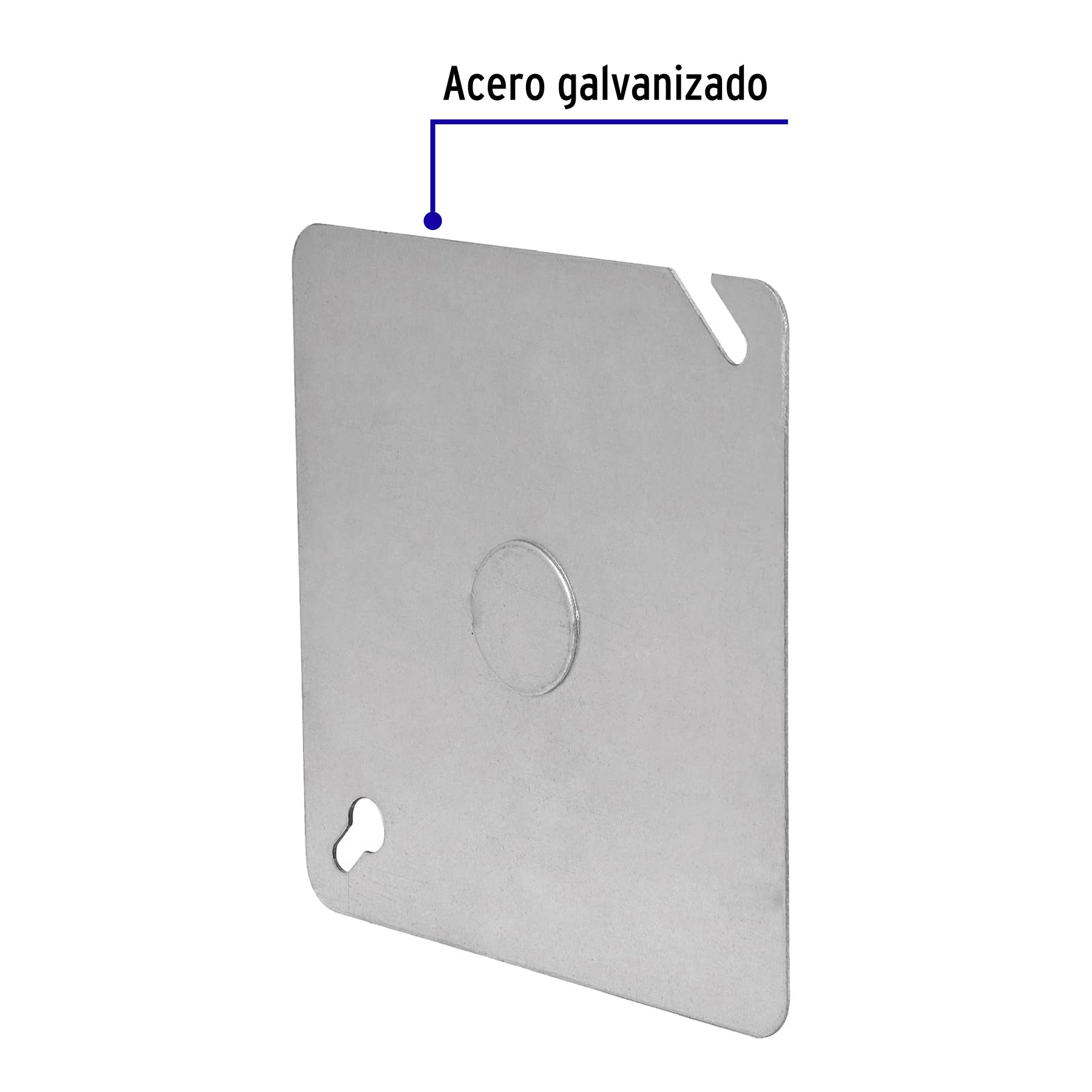 Tapa de 4' x 4' para caja cuadrada reforzada, Volteck | TACH-4x4C | 46330