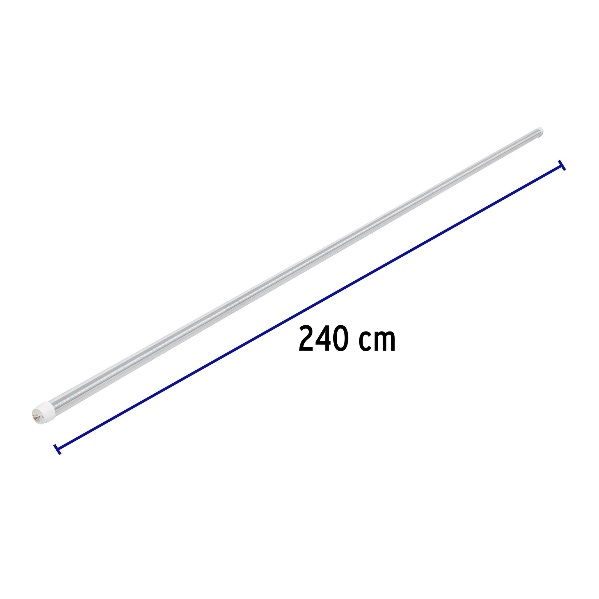 Tubo de LED T8 36 W base Fa8 pantalla policarbonato, Volteck | LED-T8361P | 46371