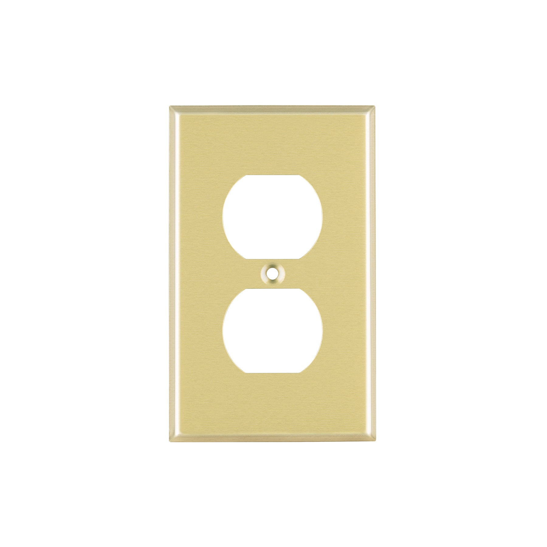 Placa dúplex de aluminio, línea Standard, Volteck | PADO-S | 46408