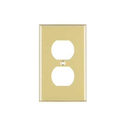 Placa dúplex de aluminio, línea Standard, Volteck | PADO-S | 46408