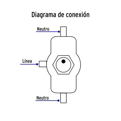Interruptor de palanca, 3 tornillos, Volteck | APAL-3 | 46443