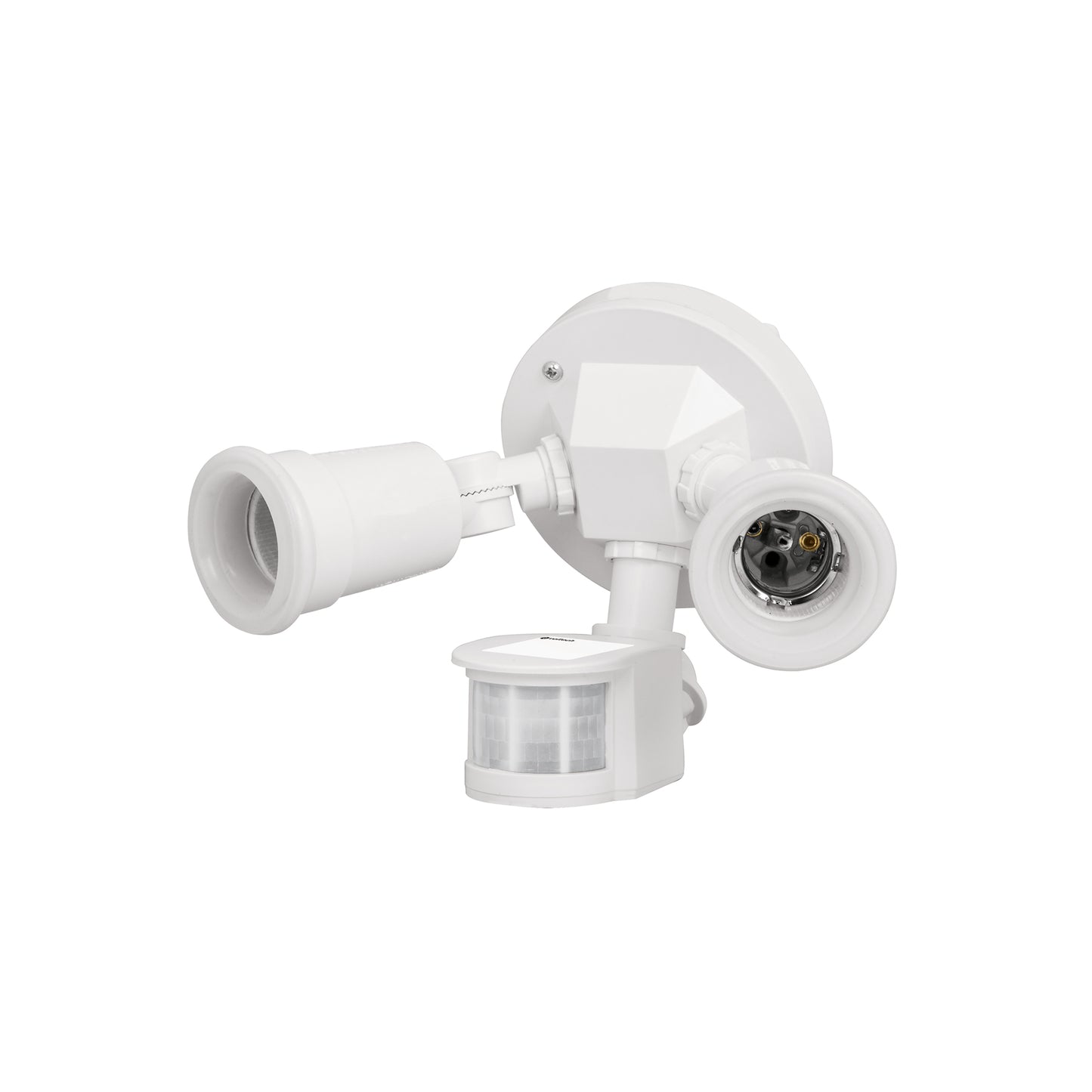 Arbotante blanco c/sensor movimiento, lámparas no incluidas | ARB-901S | 46480