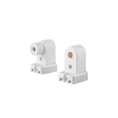 Bolsa 2 pz portalámparas p/tubo LED y fluorescente, base FA8 | POPL-14 | 46506