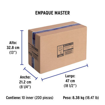 Portalámpara de PVC para intemperie, Volteck | POIN-10 | 46509