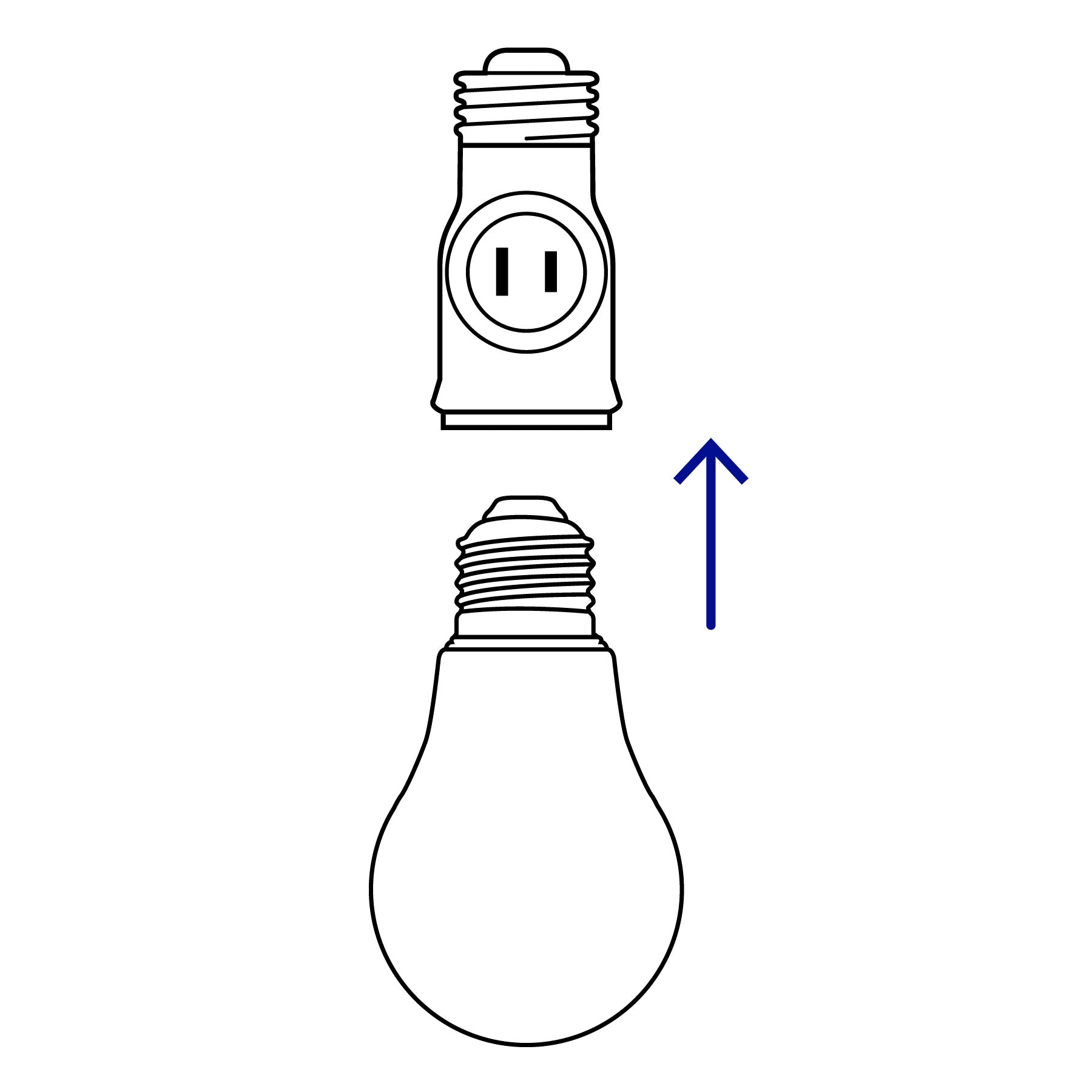 Portalámpara de baquelita, doble contacto, Volteck | POBA-12 | 46511
