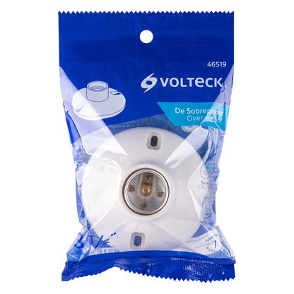 Portalámpara de baquelita, 3-1/2', Volteck | POPL-10 | 46519