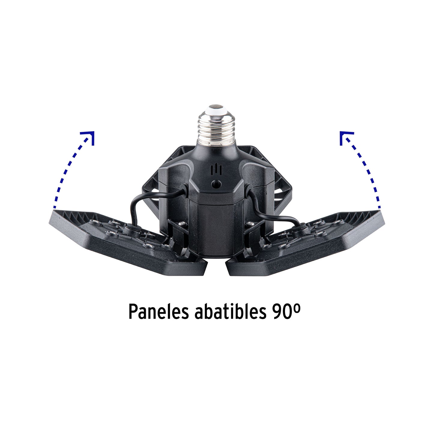 Luminario de LED 50 W, aluminio con 3 paneles abatibles | ABA-700L | 46587