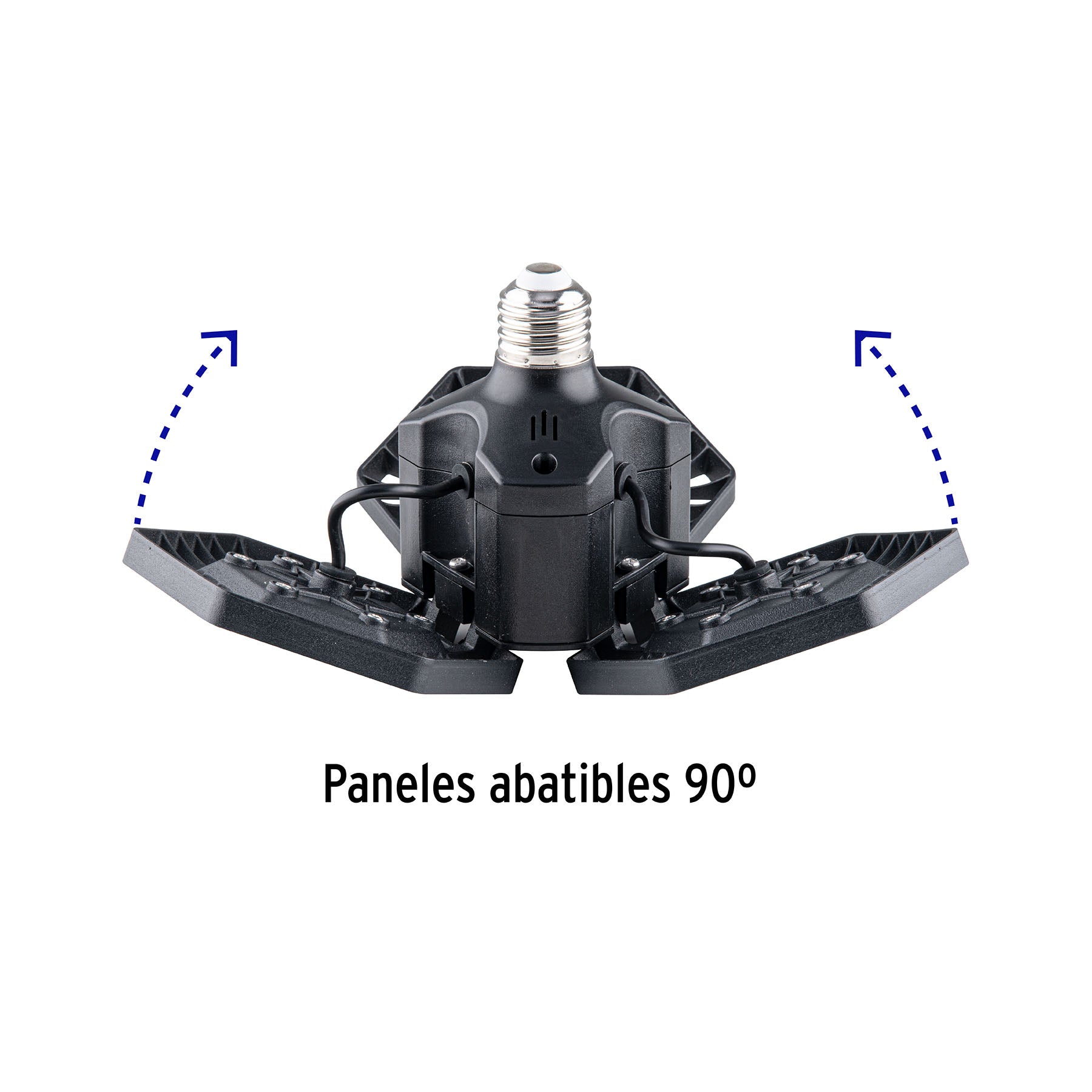 Luminario de LED 50 W, aluminio con 3 paneles abatibles | ABA-700L | 46587