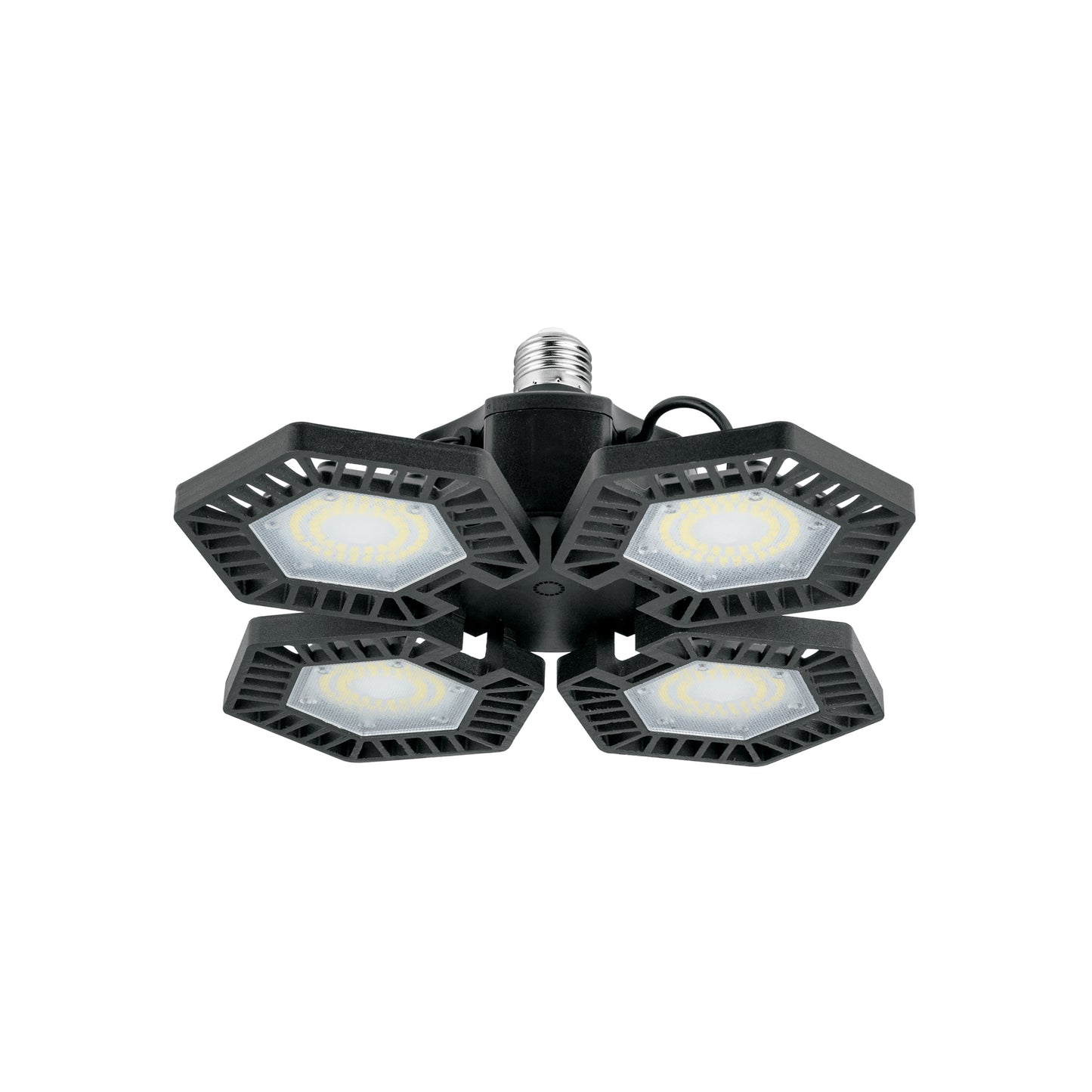 Luminario de LED 100 W, aluminio con 4 paneles abatibles | ABA-701L | 46588