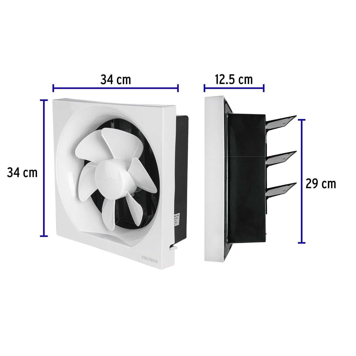 Extractor de aire de 10',blanco, VOLTECK | EXA-10I | 46591