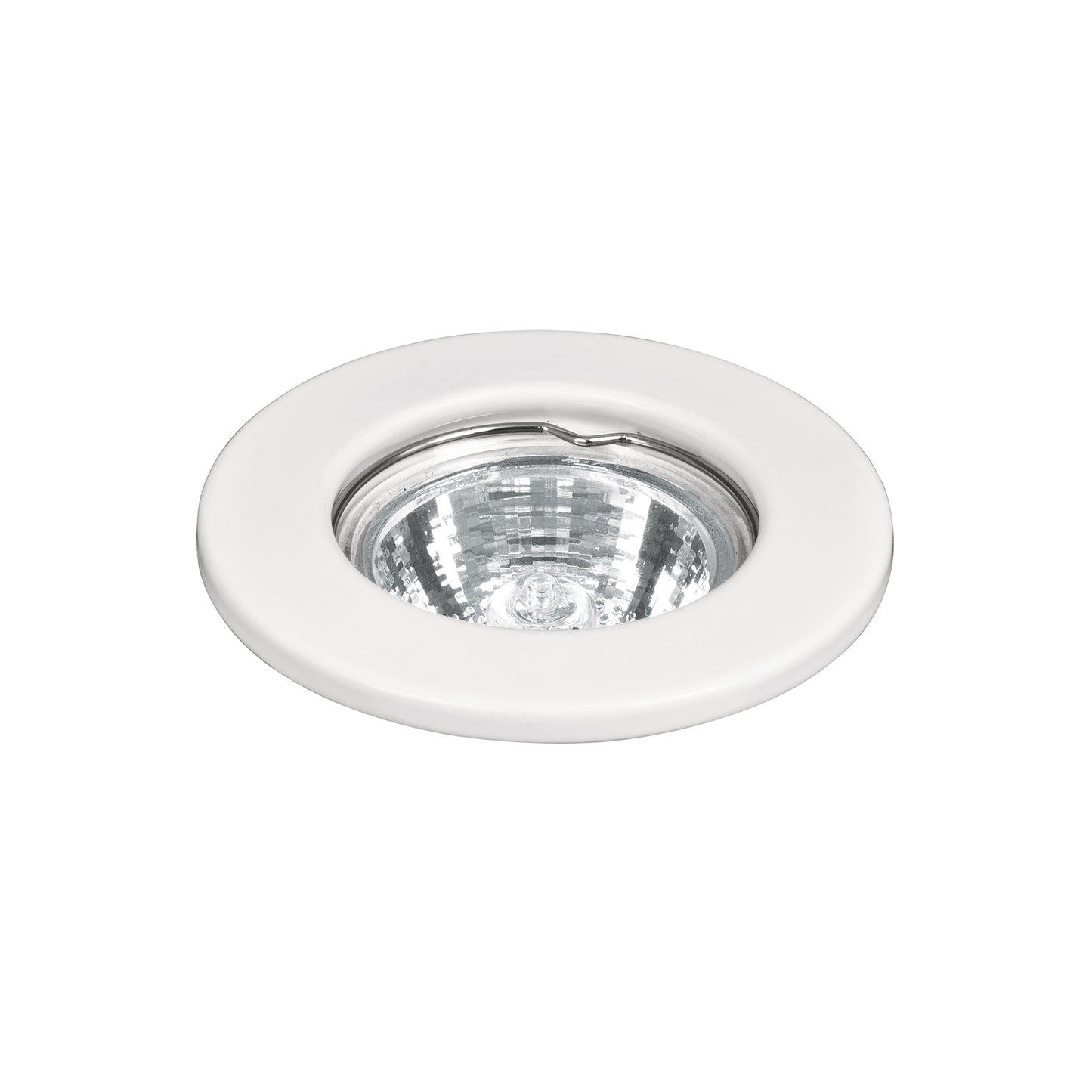 Luminario redondo blanco spot fijo, lámpara no incluida | EMP-100S | 46612