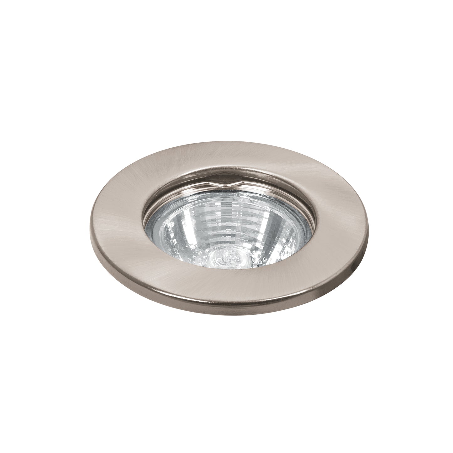 Luminario redondo satín spot fijo, lámpara no incluida | EMP-102S | 46614