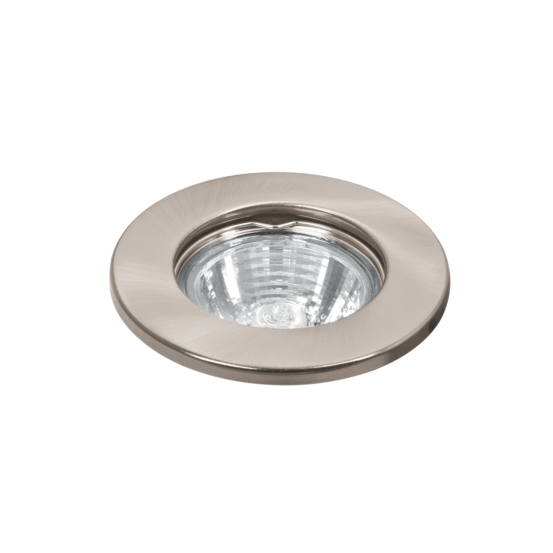 Luminario redondo satín spot fijo, lámpara no incluida | EMP-102S | 46614