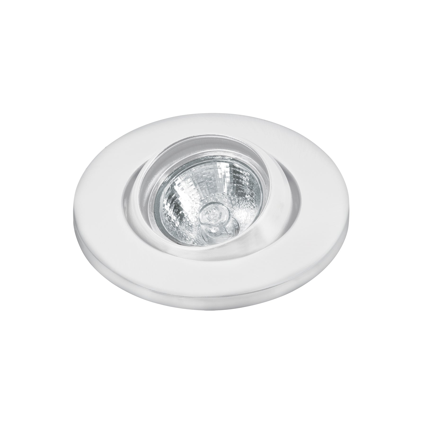 Luminario redondo blanco spot esférico, lámpara no incluida | EMP-106S | 46623