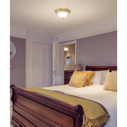 Luminario decorativo 19x16 cm pantalla cristal, sin lámpara | SOB-102S | 46628