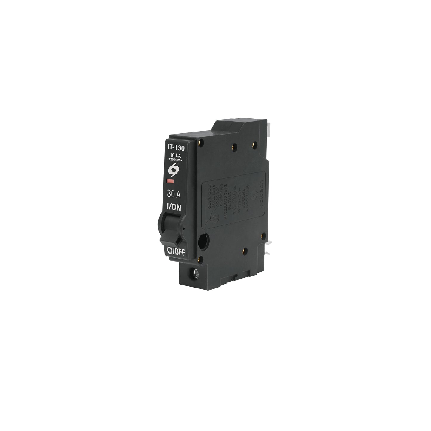 Interruptor de 1 polo 30A, enchufable, VOLTECK | IT-130 | 46702